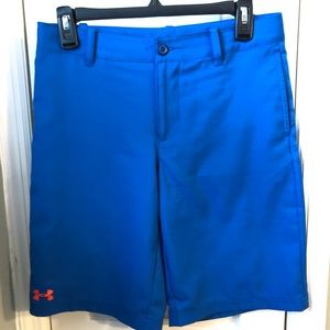 Youth Under Armour flat front shorts
